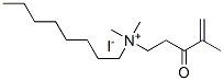 63175-06-4,N,N-DIMETHYL-N-(2-[METHACRYLOYL]ETHYL)-N-(1-OCTYL)AMMONIUM IODIDE