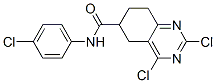 6318-01-0,2,4-dichloro-N-(4-chlorophenyl)-5,6,7,8-tetrahydroquinazoline-6-carbox amide