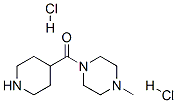 63214-56-2,(4-METHYL-PIPERAZIN-1-YL)-PIPERIDIN-4-YL-METHANONE 2 HCL