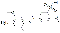 63216-83-1,5-[(4-amino-5-methoxy-o-tolyl)azo]-2-methoxybenzenesulphonic acid