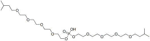 63217-10-7,bis(15-methyl-3,6,9,12-tetraoxahexadecyl) hydrogen phosphate