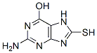 6324-72-7,2-AMINO-6-HYDROXY-8-MERCAPTOPURINE