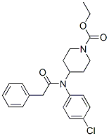 63258-47-9,ethyl 4-[(4-chlorophenyl)(phenylacetyl)amino]piperidine-1-carboxylate