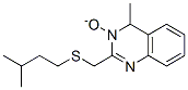 6327-38-4,4-methyl-2-(3-methylbutylsulfanylmethyl)-3-oxido-quinazoline