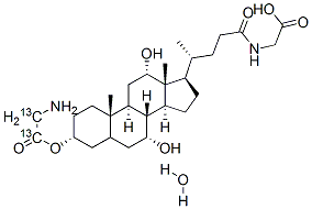 63296-42-4,GLYCOCHOLIC ACID-(GLYCINE-13C2) MONO-HYD RATE, 99 ATOM % 13C