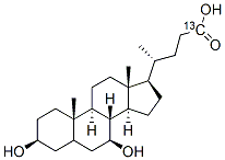 63296-46-8,URSODEOXYCHOLIC ACID-24-13C