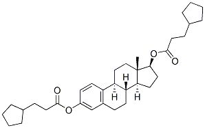 633-36-3,estra-1,3,5(10)-triene-3,17beta-diol bis(cyclopentanepropionate)