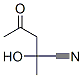 6330-33-2,2-hydroxy-2-methyl-4-oxo-pentanenitrile