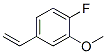 633335-94-1,Benzene, 4-ethenyl-1-fluoro-2-methoxy- (9CI)