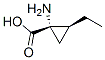 63393-56-6,Cyclopropanecarboxylic acid, 1-amino-2-ethyl-, (1S,2S)- (9CI)