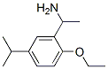 634150-80-4,Benzenemethanamine, 2-ethoxy-alpha-methyl-5-(1-methylethyl)- (9CI)