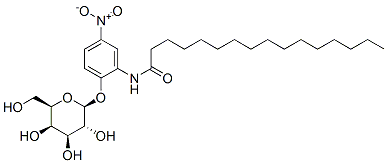 63424-42-0,N-[2-(beta-D-galactopyranosyloxy)-5-nitrophenyl]palmitamide