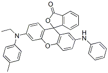 63430-54-6,2'-anilino-6'-[ethyl(p-tolyl)amino]spiro[isobenzofuran-1(3H),9'-[9H]xanthene]-3-one