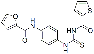 6345-69-3,N-[4-(thiophene-2-carbonylthiocarbamoylamino)phenyl]furan-2-carboxamid e