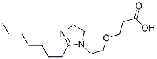 63451-23-0,3-[2-(2-heptyl-4,5-dihydro-1H-imidazol-1-yl)ethoxy]propionic acid