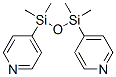 634595-31-6,Pyridine, 4,4-(1,1,3,3-tetramethyl-1,3-disiloxanediyl)bis- (9CI)
