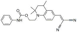 63467-19-6,2-[6-(2,2-dicyanovinyl)-1,2,3,4-tetrahydro-2,2,4-trimethylquinolin-1-yl]ethyl carbanilate