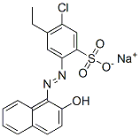 63467-26-5,sodium 5-chloro-4-ethyl-2-[(2-hydroxy-1-naphthyl)azo]benzenesulphonate