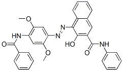6358-46-9,4-[[4-(benzoylamino)-2,5-dimethoxyphenyl]azo]-3-hydroxy-N-phenylnaphthalene-2-carboxamide
