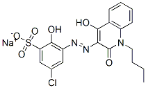 6359-71-3,sodium 3-[(1-butyl-1,2-dihydro-4-hydroxy-2-oxo-3-quinolyl)azo]-5-chloro-2-hydroxybenzenesulphonate