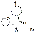 63590-62-5,N-(Tetrahydro-2-furoylcarbonyl)piperazine hydrobromide