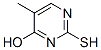 636-26-0,4-Hydroxy-5-methyl-2-mercaptopyrimidine