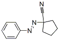636561-72-3,Cyclopentanecarbonitrile, 1-(phenylazo)- (9CI)