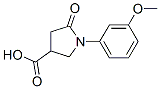 63674-47-5,1-(3-METHOXY-PHENYL)-5-OXO-PYRROLIDINE-3-CARBOXYLIC ACID