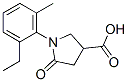 63674-54-4,1-(2-ethyl-6-methylphenyl)-5-oxopyrrolidine-3-carboxylic acid