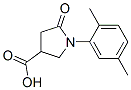 63674-68-0,1-(2,5-DIMETHYLPHENYL)-5-OXOPYRROLIDINE-3-CARBOXYLIC ACID
