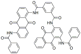 6370-77-0,N-[4-(benzoylamino)-9,10-dihydro-9,10-dioxo-1-anthryl]-N'-[5-(benzoylamino)-9,10-dihydro-9,10-dioxo-1-anthryl]isophthaldiamide
