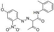 6371-96-6,2-[(4-methoxy-2-nitrophenyl)azo]-3-oxo-N-(o-tolyl)butyramide