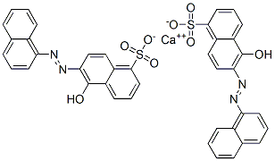 6373-10-0,calcium bis[5-hydroxy-6-(naphthylazo)naphthalenesulphonate]
