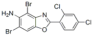 637302-80-8,4,6-DIBROMO-2-(2,4-DICHLOROPHENYL)-1,3-BENZOXAZOL-5-AMINE