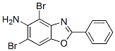 637302-85-3,4,6-DIBROMO-2-PHENYL-1,3-BENZOXAZOL-5-AMINE