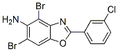 637302-89-7,4,6-DIBROMO-2-(3-CHLOROPHENYL)-1,3-BENZOXAZOL-5-AMINE
