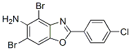 637302-90-0,4,6-DIBROMO-2-(4-CHLOROPHENYL)-1,3-BENZOXAZOL-5-AMINE