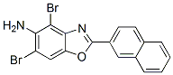 637303-05-0,4,6-DIBROMO-2-(2-NAPHTHYL)-1,3-BENZOXAZOL-5-AMINE