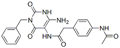 637334-91-9,Benzeneacetamide,  4-(acetylamino)-N-[4-amino-1,2,3,6-tetrahydro-2,6-dioxo-1-(phenylmethyl)-5-pyrimidinyl]-
