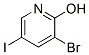 637348-81-3,3-Bromo-2-hydroxy-5-iodopyridine