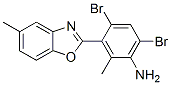 638159-15-6,4,6-DIBROMO-2-METHYL-3-(5-METHYL-1,3-BENZOXAZOL-2-YL)ANILINE