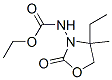 638188-37-1,Carbamic acid, (4-ethyl-4-methyl-2-oxo-3-oxazolidinyl)-, ethyl ester, (-)- (9CI)