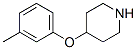 63843-46-9,4-(3-METHYLPHENOXY)PIPERIDINE