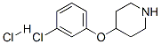 63843-53-8,4-(3-CHLOROPHENOXY)PIPERIDINE HYDROCHLORIDE