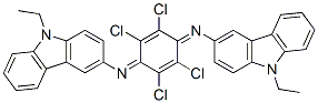 63870-33-7,N,N'-(2,3,5,6-tetrachloro-2,5-cyclohexadiene-1,4-diylidene)bis[9-ethyl-9H-carbazol-3-amine]