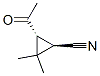 63896-33-3,Cyclopropanecarbonitrile, 3-acetyl-2,2-dimethyl-, trans- (9CI)