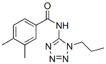 639047-29-3,Benzamide, 3,4-dimethyl-N-(1-propyl-1H-tetrazol-5-yl)- (9CI)