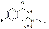 639048-60-5,Benzamide, 4-fluoro-N-(1-propyl-1H-tetrazol-5-yl)- (9CI)