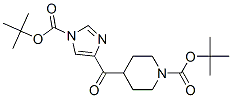 639089-44-4,TERT-BUTYL 4-(1-(TERT-BUTOXYCARBONYL)-1H-IMIDAZOLE-4-CARBONYL)PIPERIDINE-1-CARBOXYLATE
