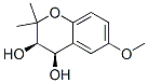639092-19-6,2H-1-Benzopyran-3,4-diol, 3,4-dihydro-6-methoxy-2,2-dimethyl-, (3R,4R)- (9CI)